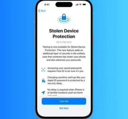 安阳苹果授权维修店分享被盗设备保护功能开启方法 
