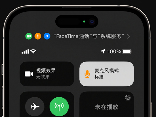 安阳苹果授权维修网点分享iPhone在通话时让你的声音更清晰 